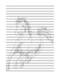 Horse Lined Stationary